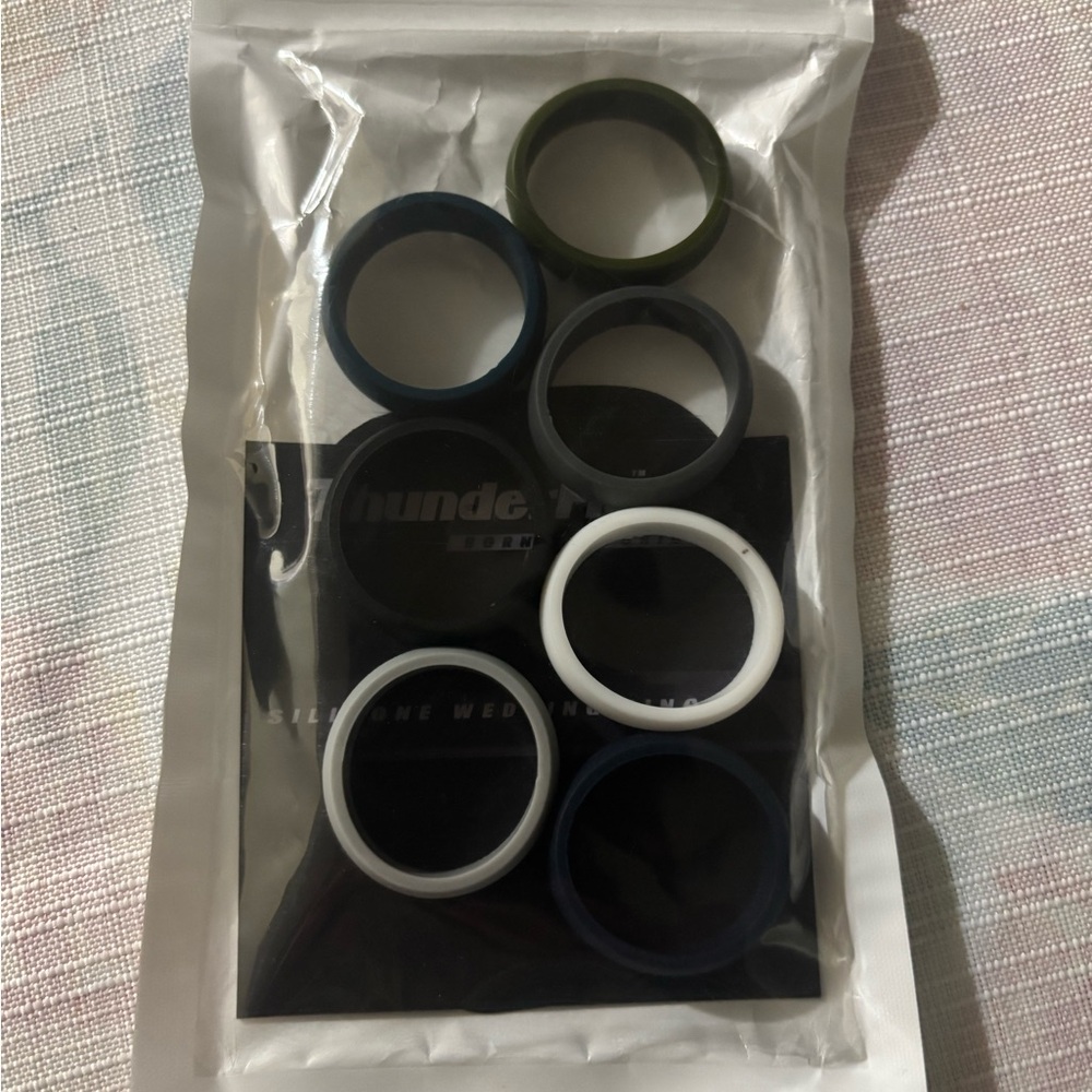 ThunderFit Silicone Rings Set. Size 14